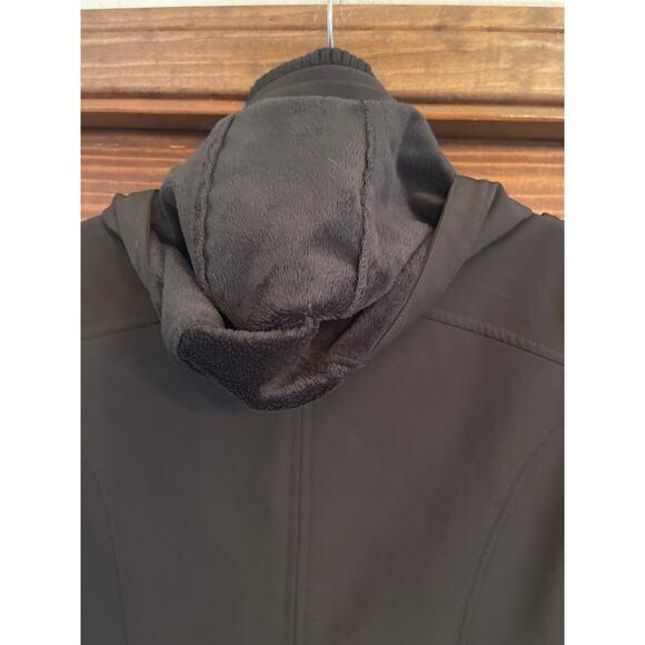 Miss Sixty faux fur lined hooded trench coat size XS - Picture 8 of 11